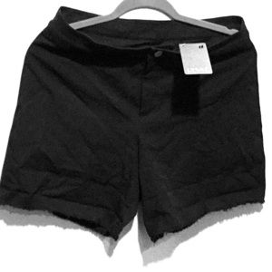 lysse black shorts size medium new tags